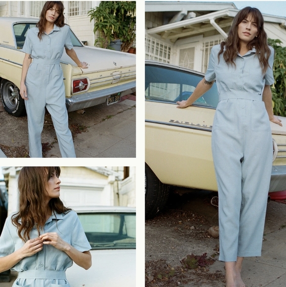 Pants - 🆕 Tradlands Finn Jumpsuit in Surf XS